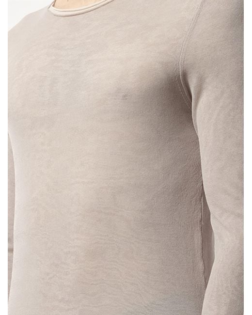 Entire studios Gray Duplex Knit Sweater for men