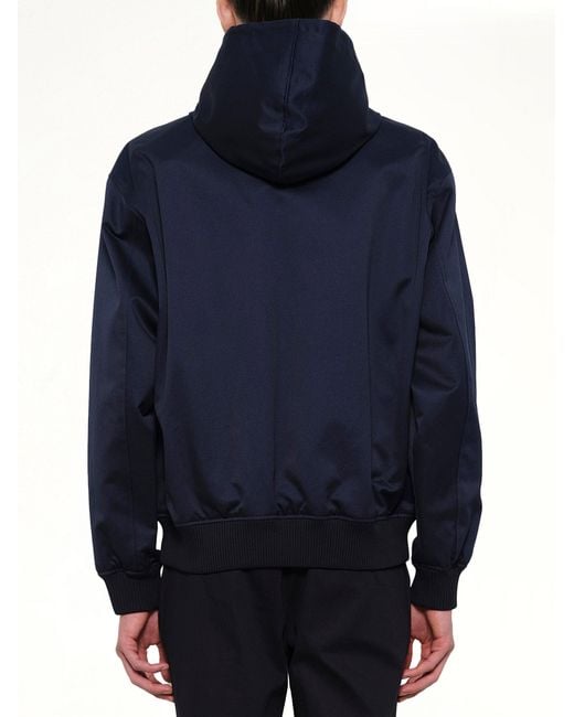 KENZO Blue Hyper Logo Jacket for men