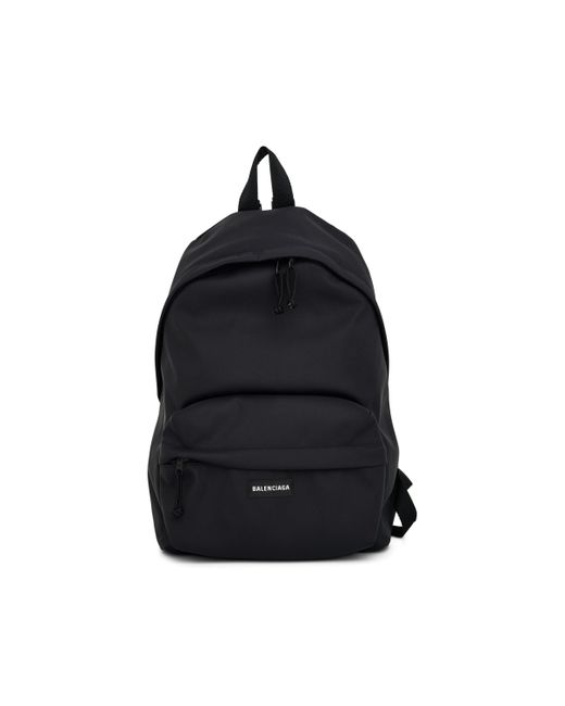 Balenciaga Black Explorer Reversible Backpack, /, 100% Polyester for men