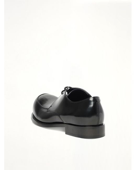 Marni Black Round Toe Derby for men