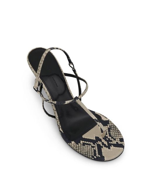 Khaite White Linden Sandal