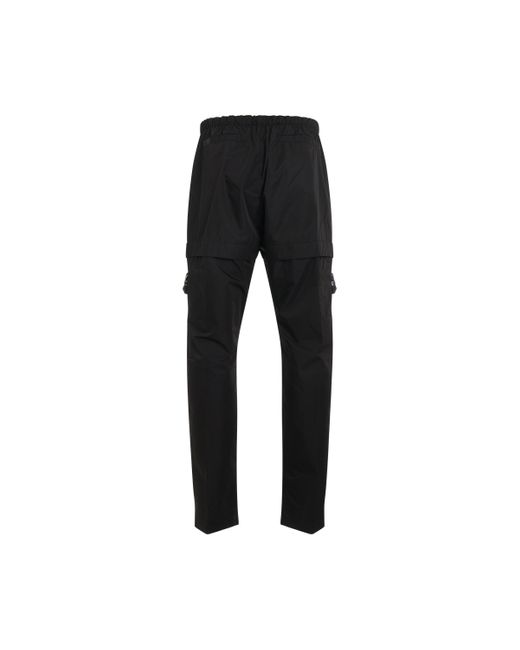 Givenchy Black Classical Technical Eco Trousers, , 100% Polyester for men