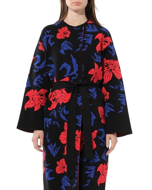 Emilio Pucci Red Floral Coat