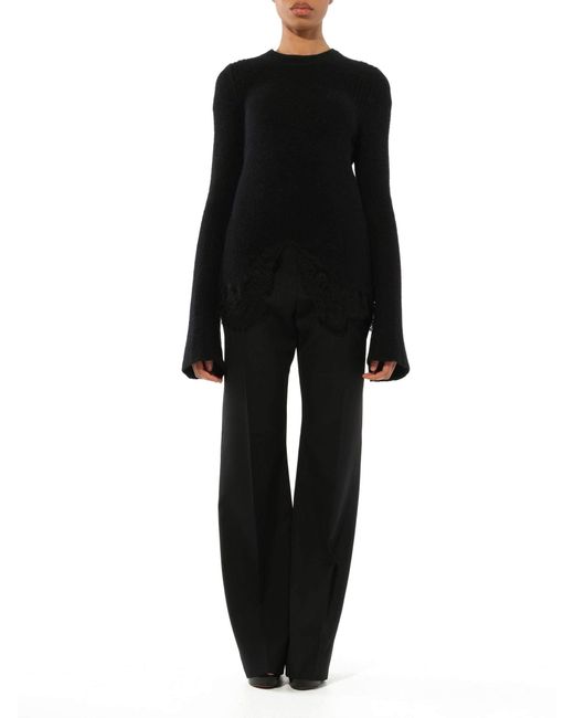 Givenchy Black Long Sleeve Top, Size: Small
