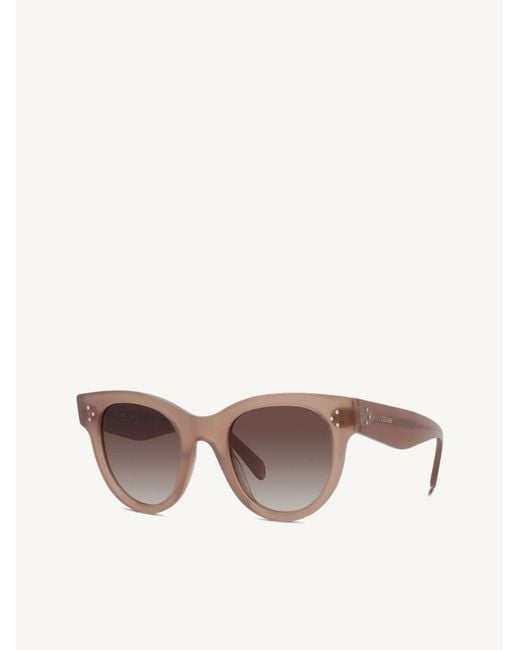 Céline Natural Cl4003In Sunglasses With Gradient Lens