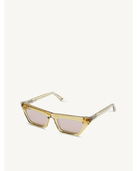 G.O.D Natural Twenty Two Sunglass With Flash Lens