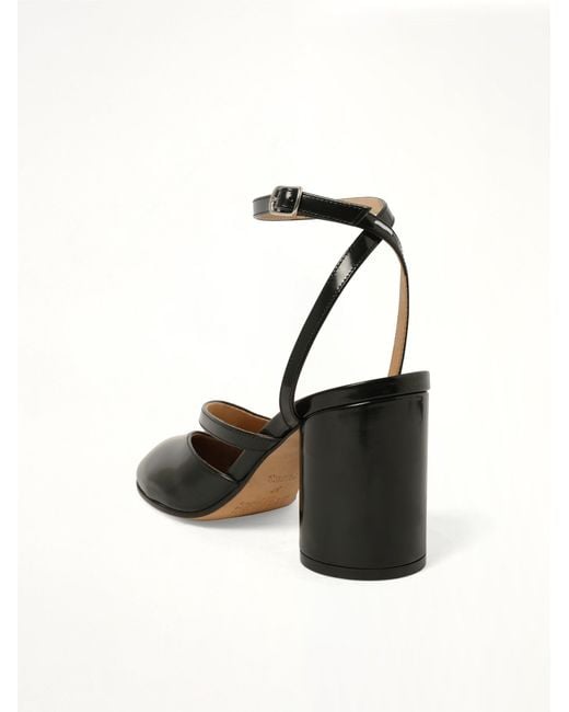 Maison Margiela Black Tabi Sandal Pump 8Cm