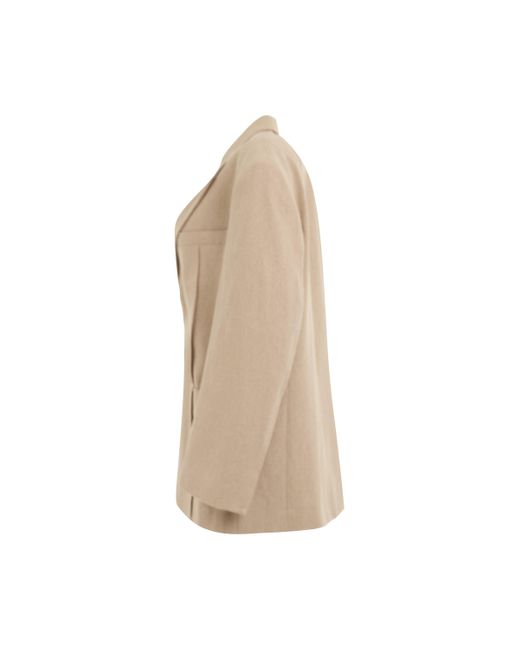 Jacquemus Natural D'Homme Square Jacket, Long Sleeves, , 100% Linen