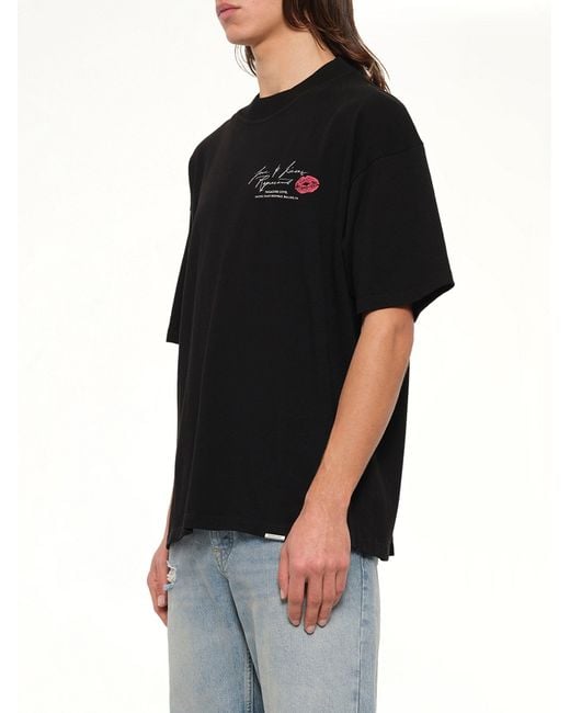 Represent Black Love And Kisses T-Shirt for men