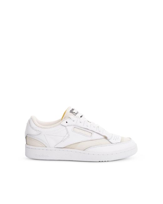 Maison Margiela White X Reebok Sneakers, , 100% Calf Leather