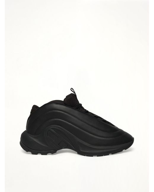 DIESEL Black S-D-Runner X Sneaker for men