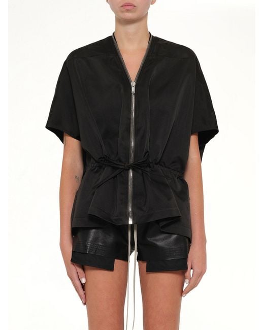 Rick Owens Black Sail Jacket