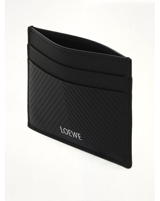 Loewe Black Graphic Plain Cardholder for men