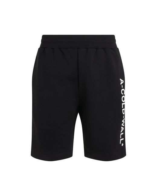 A_COLD_WALL* Black Essential Logo Sweatshort for men