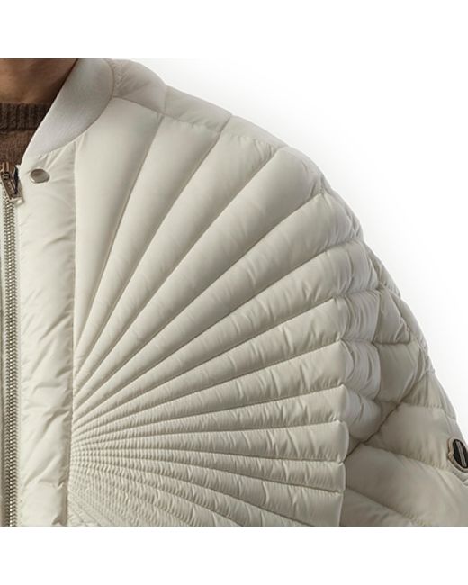 Rick Owens Gray X Moncler Radiance Peter Jacket, 100% Polyester for men