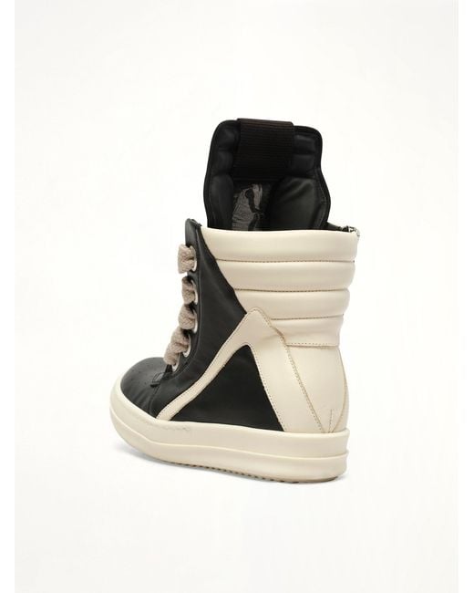 Rick Owens Black Jumbolace Geobasket