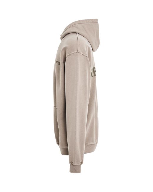 Represent Gray Owners Club Hoodie, Long Sleeves, 100% Cotton, Size: Medium for men