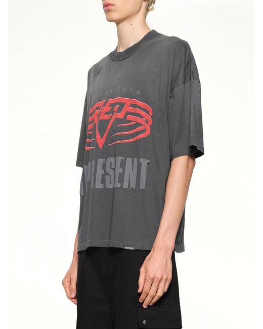 Represent Gray Living Legacy T-Shirt for men