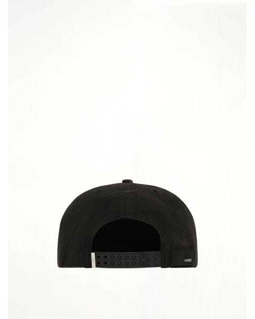 Amiri Black Ma Script Baseball Cap for men