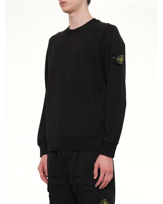 Stone Island Black 6100060 Sweatshirt for men