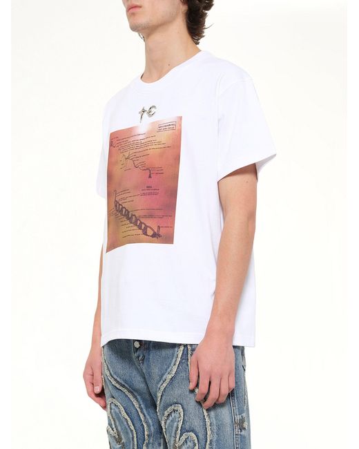THUG CLUB White Fashion Hell T-Shirt for men