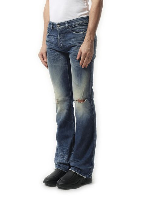 DIESEL Blue 1998 D-Buck Jeans, 100% Cotton for men