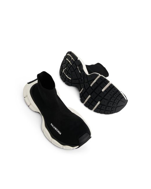 Balenciaga Black 3Xl Sock Sneakers, /, 100% Polyester for men