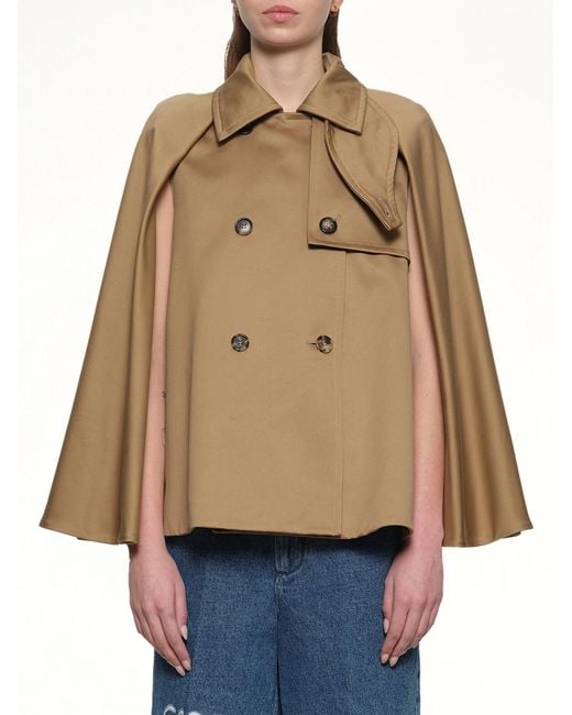 Loewe Natural Cape Jacket