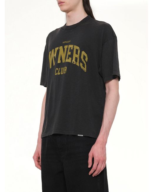 Represent Black Owners Club T-Shirt for men