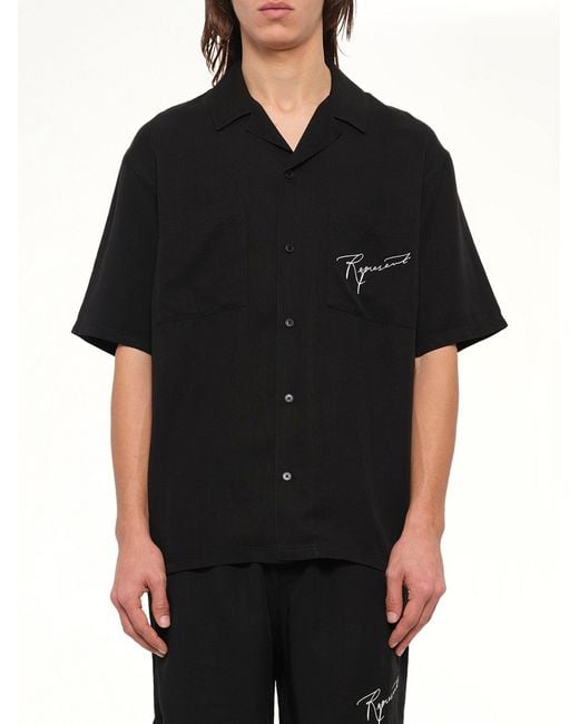 Represent Black Love And Kisses Resort Shirt for men