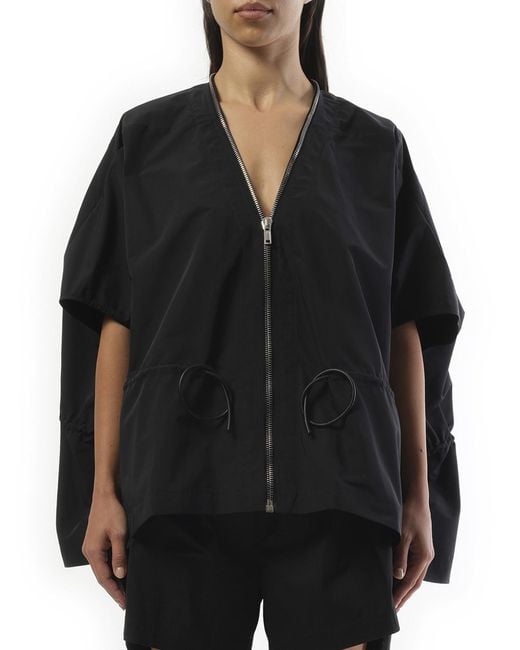 Rick Owens Black Sail Jacket