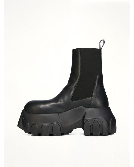 Rick Owens Black Beatle Mega Tractor for men