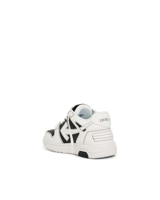 Off-White c/o Virgil Abloh White Off- Out Of Office Calf Leather Sneakers, /, 100% Rubber
