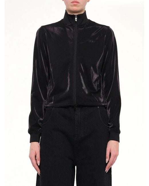 DIESEL Black F-Rosy Track Top