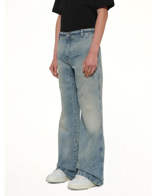 Amiri Blue Boot Cut Jeans for men