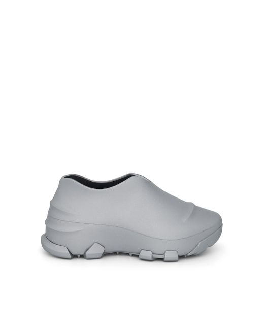 Givenchy Gray Monumental Mallow Low Sneakers, , 100% Rubber for men