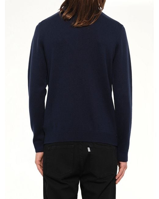 KENZO Blue Logo Jumper for men