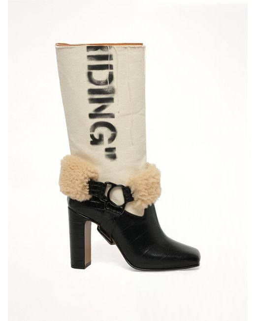 Off-White c/o Virgil Abloh White For Riding Low Boot