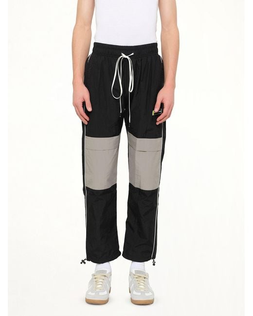 Daniel Patrick Black Parachute Pant for men