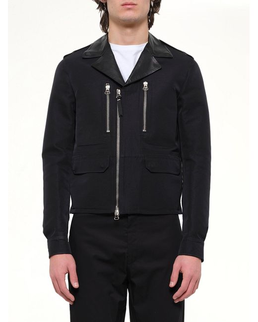 Lanvin Black Seamless Blouson for men