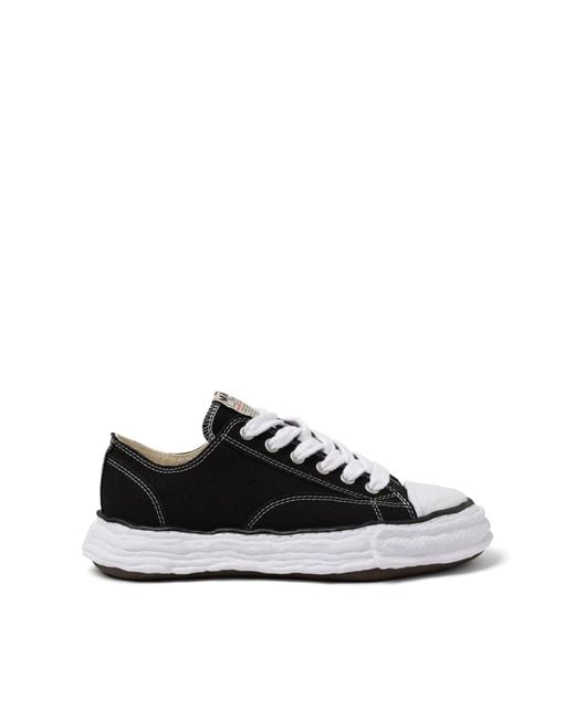 Maison Mihara Yasuhiro Black Peterson 23 Og Sneakers, 100% Cotton for men
