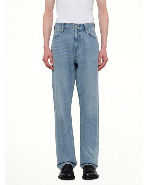 Feng Chen Wang Blue Fcw X Lee Straight Jeans for men