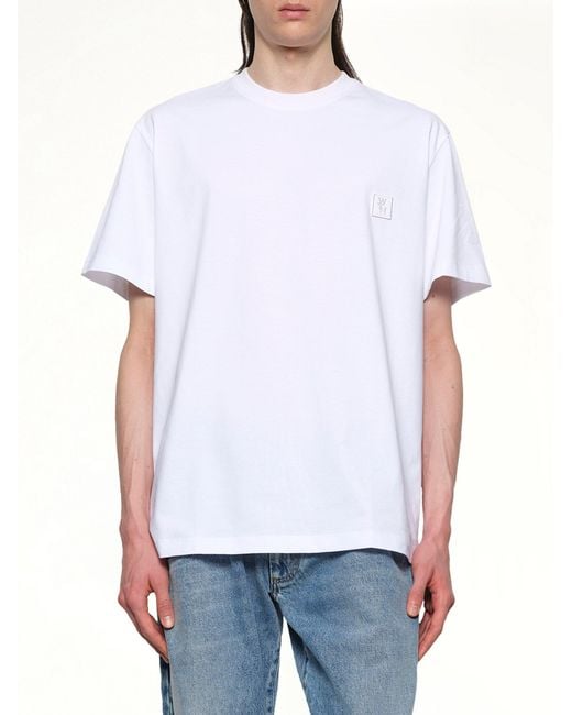 Wooyoungmi White T-Shirt for men