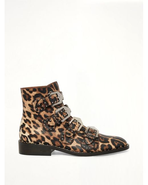 Givenchy Brown Elegant Ankle Boots