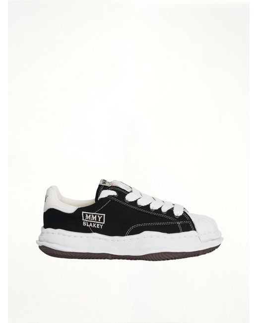 Maison Mihara Yasuhiro White Blakey Og Sneakers, 100% Cotton for men