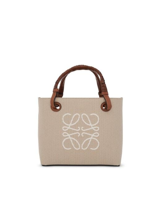 Loewe Metallic Small Anagram Tote Bag