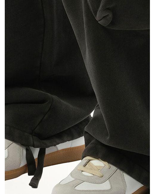 Entire studios Black Heavy Gocar Cotton Sweatpants for men