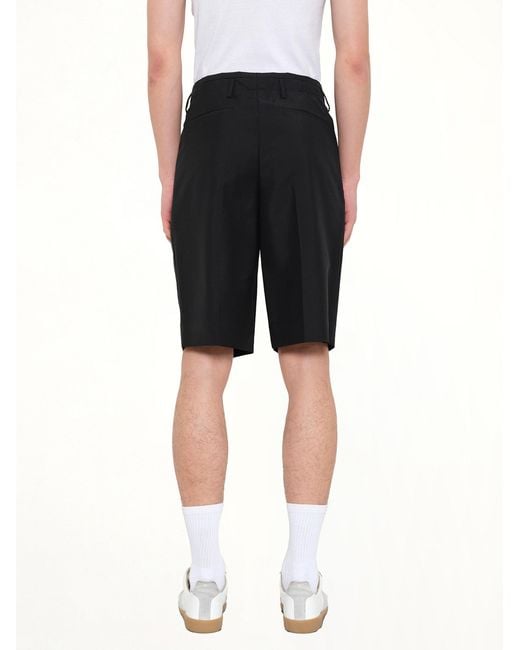 Balenciaga Black Shorts for men