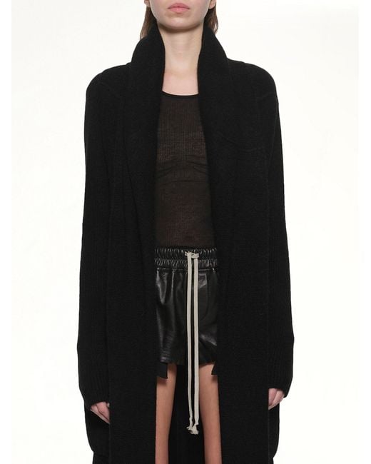 Rick Owens Black Las Palmas Robe