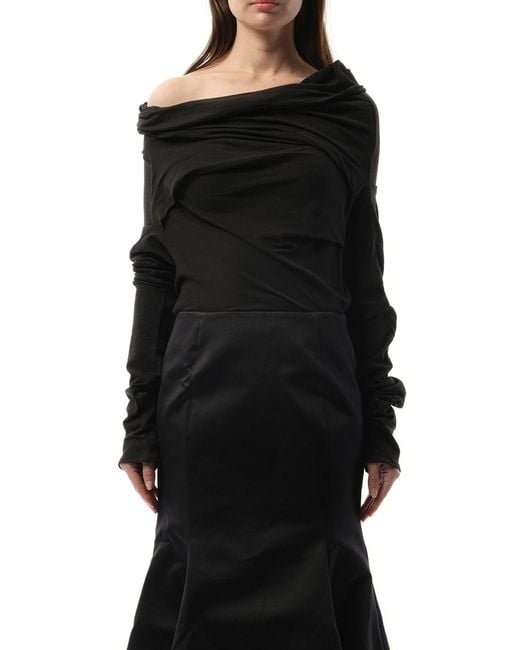 Entire studios Black Burgeon Skirt